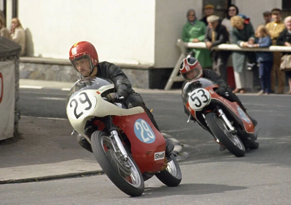 Dave Pither (Norton) 1974 Junior Manx Grand Prix