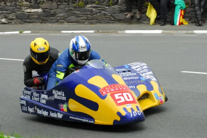 Framed Print : Dave Quirk & Robert Lunt (DMR Yamaha) 2013 Sidecar TT Framed Print : Dave Quirk & Robert Lunt (DMR Yamaha) 2013 Sidecar TT