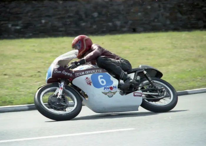Framed Print : Dave Roper (AJS) 1990 Junior Classic Manx Grand Prix Framed Print : Dave Roper (AJS) 1990 Junior Classic Manx Grand Prix