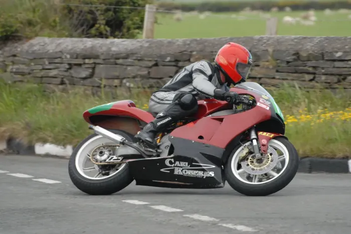 Framed Print : Dave Sells (Honda) 2009 Jurby Road Framed Print : Dave Sells (Honda) 2009 Jurby Road