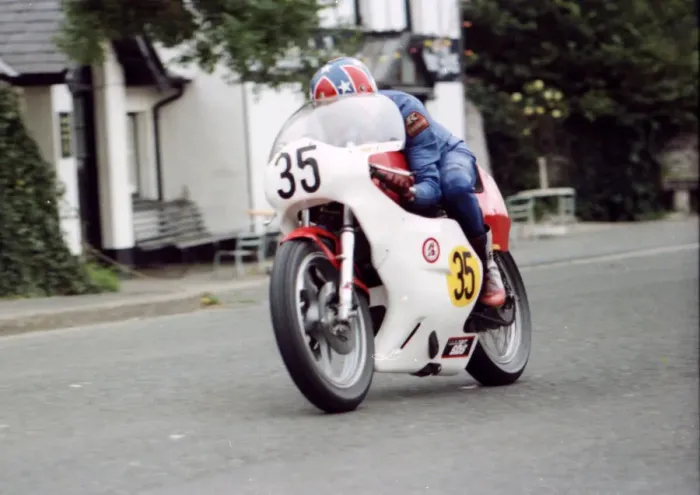 Framed Print : Dave Sharratt (Honda) 1974 Senior Manx Grand Prix Framed Print : Dave Sharratt (Honda) 1974 Senior Manx Grand Prix