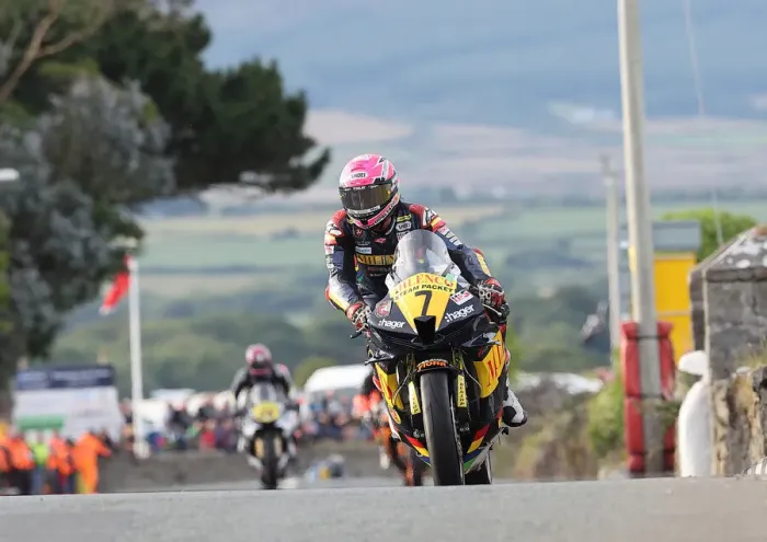 Framed Print : Davey Todd (Honda) 2022 Southern 100
