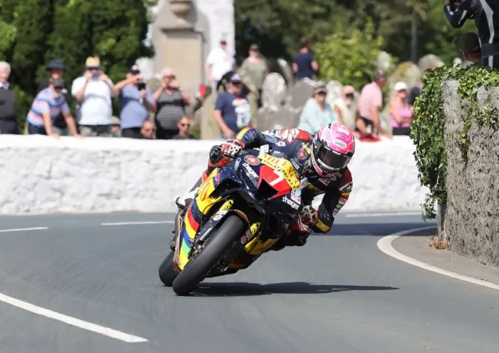 Framed Print : Davey Todd (Honda) 2022 Southern 100