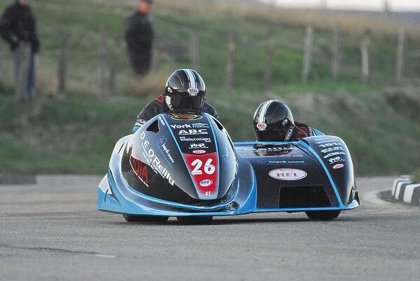 David Atkinson & Phil Knapton (LCR Suzuki) 2013 Sidecar TT