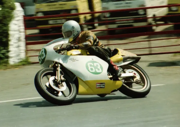 Framed Print : David Cook (Armstrong) 1984 Junior TT Framed Print : David Cook (Armstrong) 1984 Junior TT