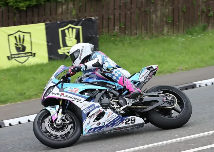 Framed Print : David Datzer BMW 2023 Superbike TT Framed Print : David Datzer BMW 2023 Superbike TT