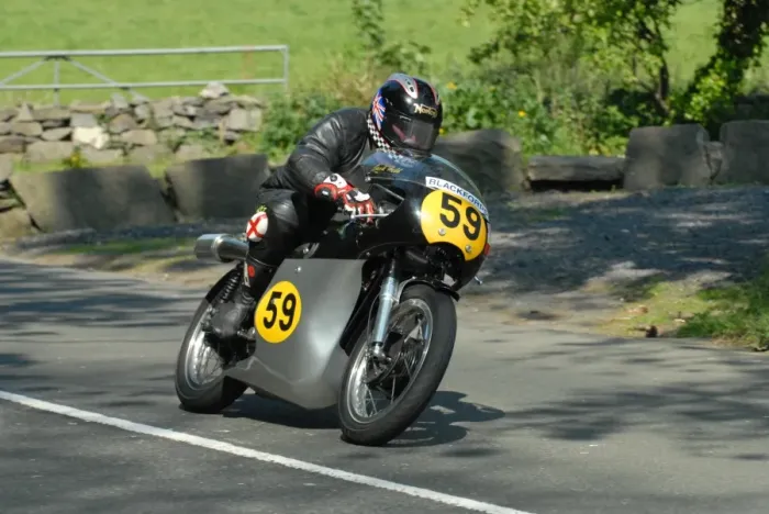 Framed Print : David Hebb (Norton) 2012 Pre TT Classic Framed Print : David Hebb (Norton) 2012 Pre TT Classic