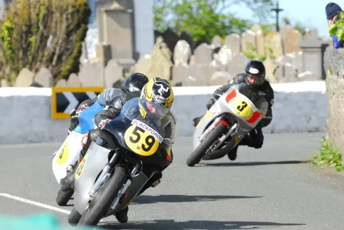 Framed Print : David Hebb (Norton) 2015 Pre TT Classic Framed Print : David Hebb (Norton) 2015 Pre TT Classic