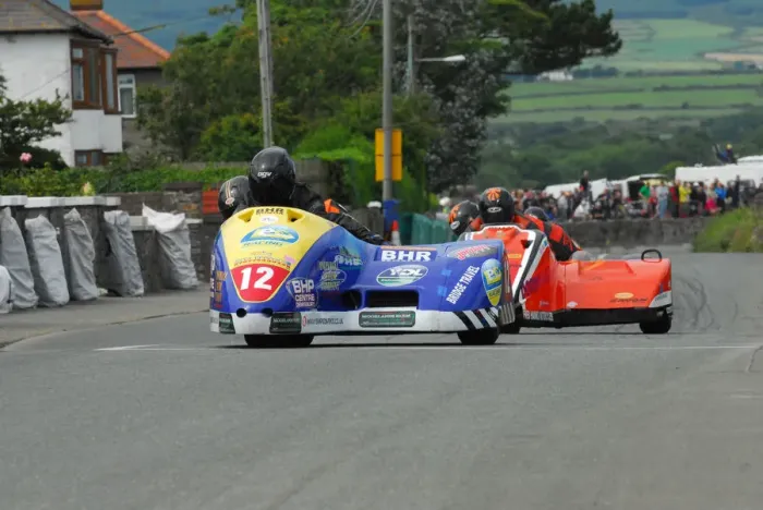 Framed Print : David Hirst & Luke Beckworth (LPC Shelbourne Honda) 2012 Southern 100 Framed Print : David Hirst & Luke Beckworth (LPC Shelbourne Honda) 2012 Southern 100