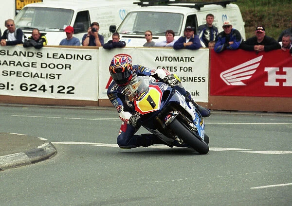 David Jefferies at Quarter Bridge; 2002 Senior TT