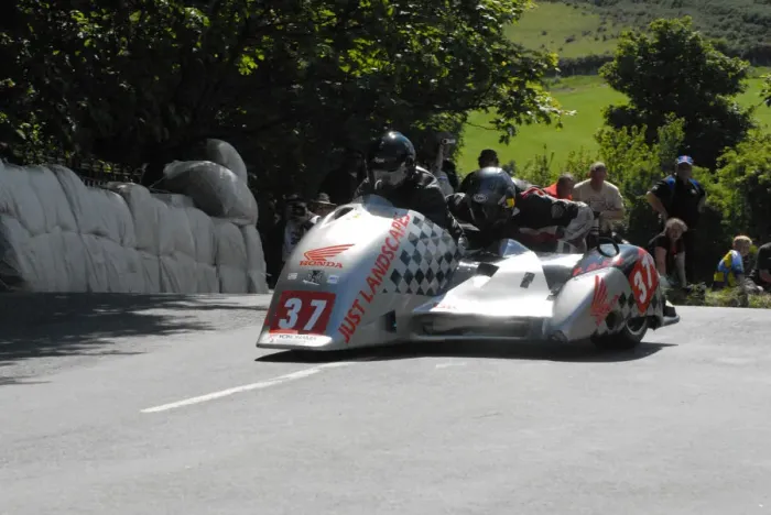 Framed Print : David Kimberley & Paul Lowther (Ireson Honda) 2009 Sidecar TT Framed Print : David Kimberley & Paul Lowther (Ireson Honda) 2009 Sidecar TT