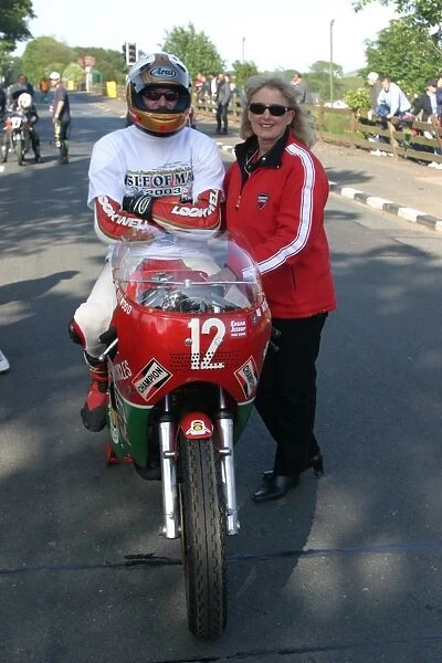 David & Pauline Hailwood (Ducati) 2003 Classic Lap