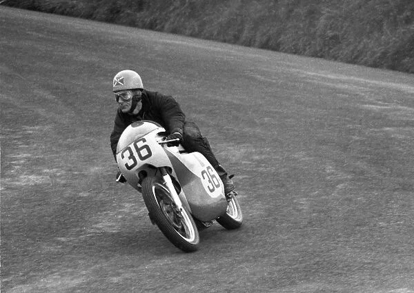David Reid (Norton) 1963 Senior Manx Grand Prix