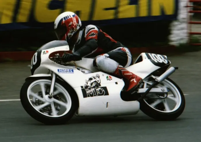 Framed Print : David Smith (Honda) 1992 Ultra Lightweight TT