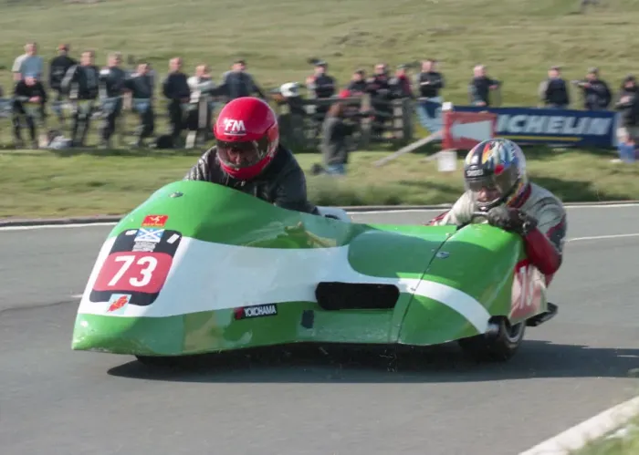Framed Print : David Stone & Owen Dyke (Shellbourne) 1999 Sidecar TT Framed Print : David Stone & Owen Dyke (Shellbourne) 1999 Sidecar TT