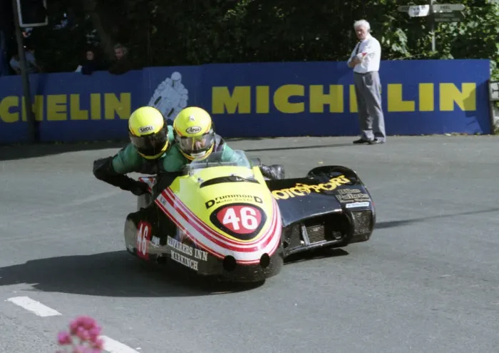 Framed Print : Bill Davie & Neil Miller (Yamaha) 1993 Sidecar TT Framed Print : Bill Davie & Neil Miller (Yamaha) 1993 Sidecar TT