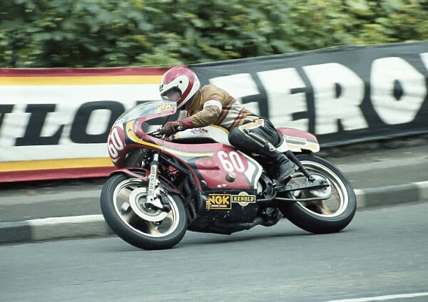 Davy Gordon (Kawasaki) 1981 Formula One TT