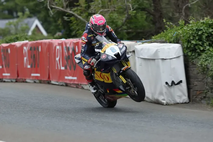 Framed Print : Davy Todd (Honda) 2022 Supersport TT Framed Print : Davy Todd (Honda) 2022 Supersport TT