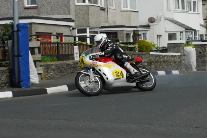 Framed Print : Dean Martin (DMS Honda) 2014 Pre TT Classic