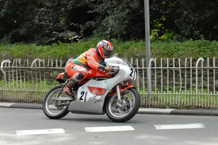 Framed Print : Dean Martin (Honda) 2009 Classic TT