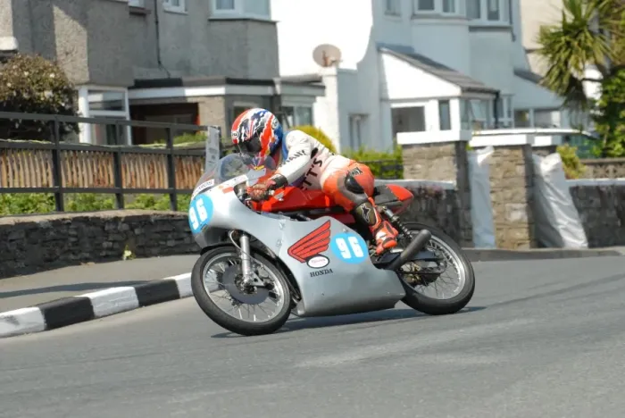 Framed Print : Dean Martin (Honda) 2012 Pre TT Classic