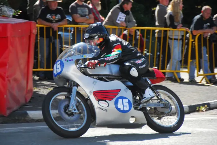 Framed Print : Dean Martin (Honda) 2014 350 Classic TT