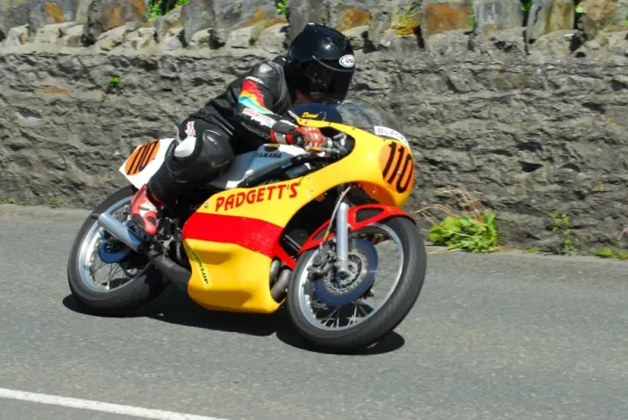 Framed Print : Dean Martin (Yamaha) 2015 Pre TT Classic