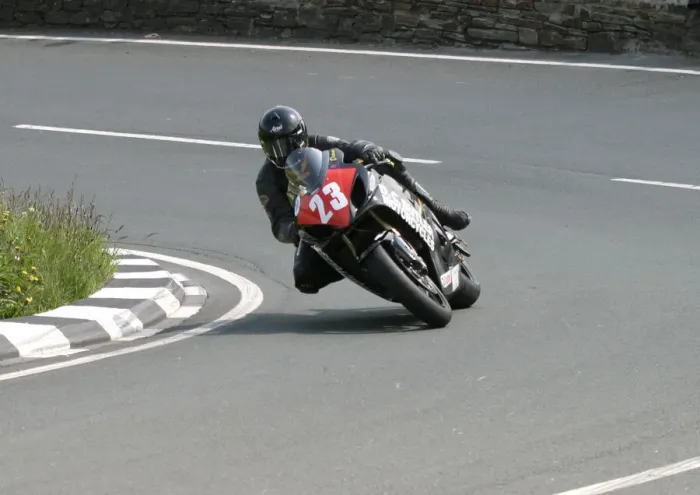 Framed Print : Dean Silvester (Suzuki) 2005 Superstock TT