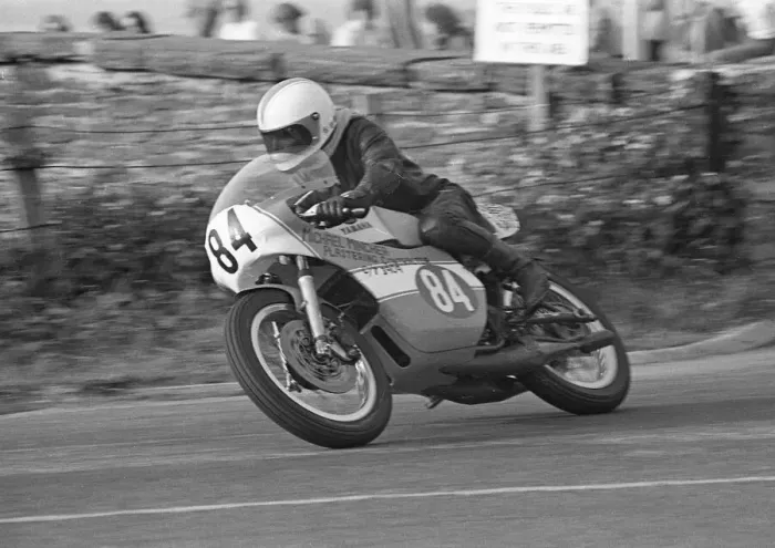 Framed Print : Decca Kelly (Yamaha) 1978 Southern 100 Framed Print : Decca Kelly (Yamaha) 1978 Southern 100