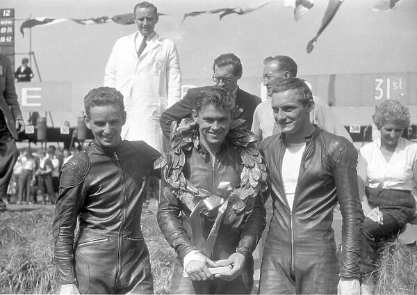 Degner, Hocking and Hailwood 1959 Lightweight Ulster Grand Prix
