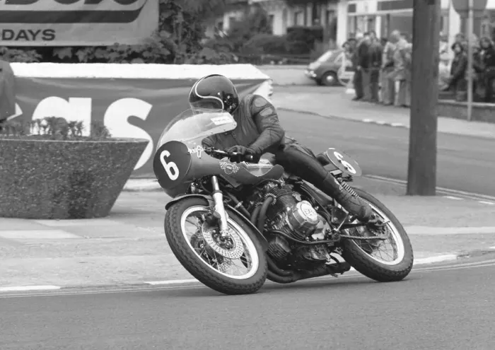 Framed Print : Denis Casement (Honda) 1973 Formula Two TT Framed Print : Denis Casement (Honda) 1973 Formula Two TT