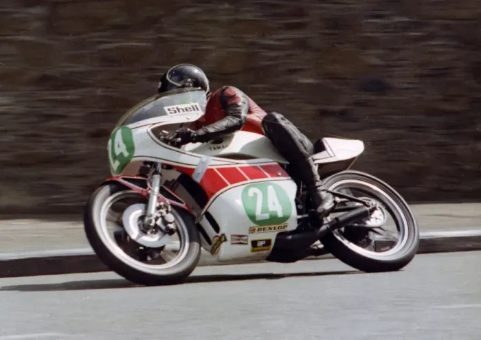 Framed Print : Denis Casement (Yamaha) 1979 Junior TT Framed Print : Denis Casement (Yamaha) 1979 Junior TT