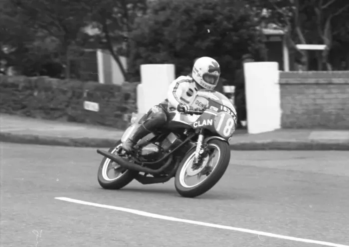 Framed Print : Denis Clancy Yamaha 1978 Formula Two TT Framed Print : Denis Clancy Yamaha 1978 Formula Two TT