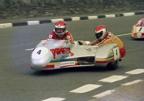 Dennis Bingham & Julia Bingham (Windle) 1986 Sidecar TT