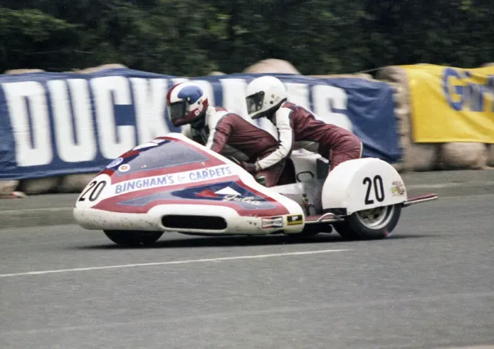 Framed Print : Dennis Bingham & Julia Bingham (Yamaha) 1979 Sidecar TT Framed Print : Dennis Bingham & Julia Bingham (Yamaha) 1979 Sidecar TT
