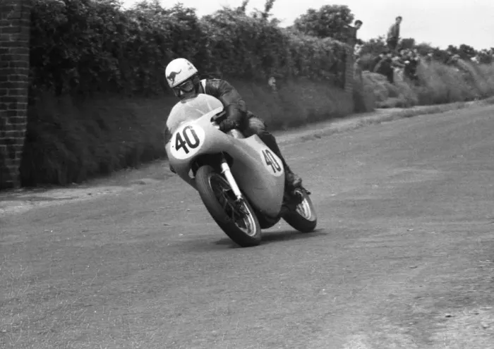Framed Print : Dennis Fry (Norton) 1964 Senior TT Framed Print : Dennis Fry (Norton) 1964 Senior TT