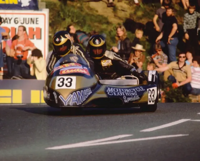 Framed Print : Dennis Holmes & Steve Bagnall (Yamaha) 1982 Sidecar TT Framed Print : Dennis Holmes & Steve Bagnall (Yamaha) 1982 Sidecar TT