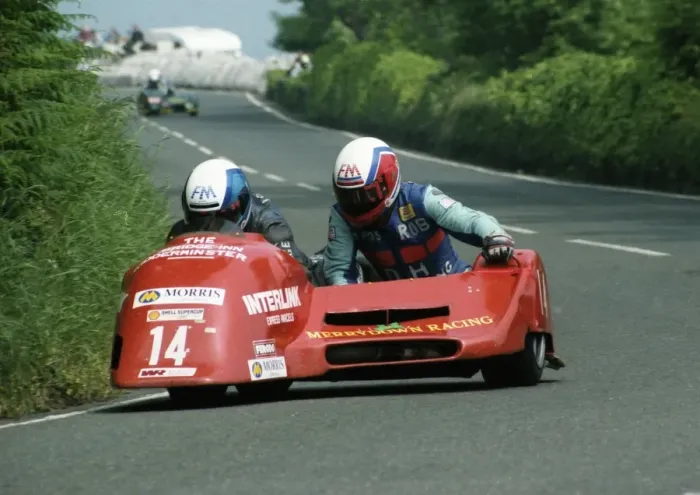 Framed Print : Dennis Keen & Robert Parker (Yamaha) 1992 Sidecar TT Framed Print : Dennis Keen & Robert Parker (Yamaha) 1992 Sidecar TT