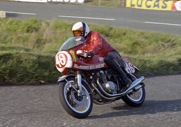 Dennis McMillan (Honda) 1974 Production TT