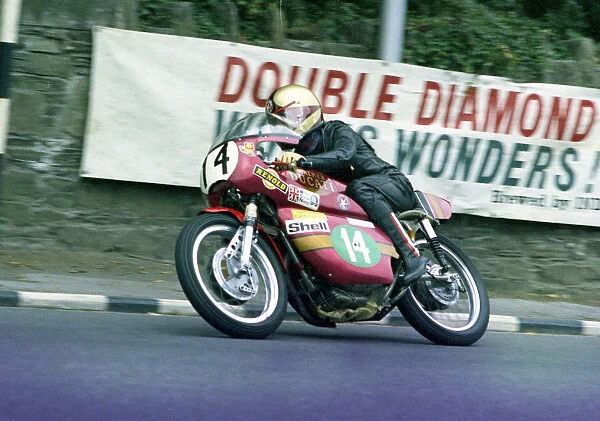Dennis Rapley (MW Ducati) 1972 Lightweight Manx Grand Prix