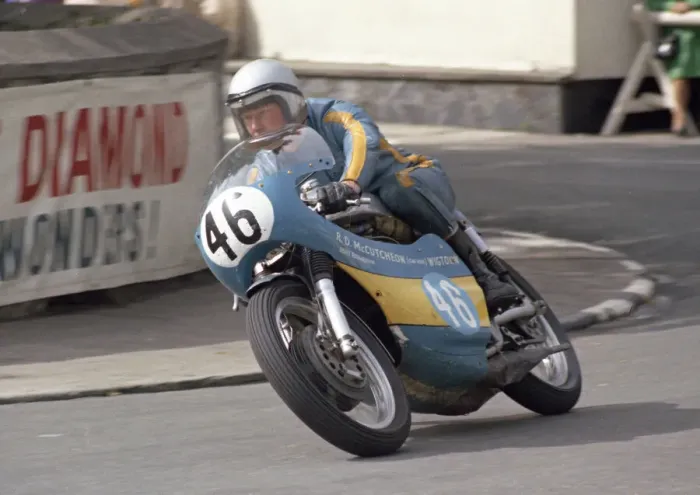 Framed Print : Dennis Richardson (Yamsel) 1974 Junior Manx Grand Prix Framed Print : Dennis Richardson (Yamsel) 1974 Junior Manx Grand Prix