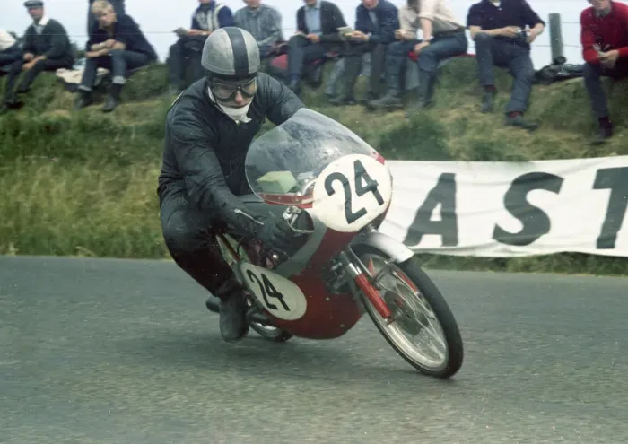 Framed Print : Dennis Trollope (Honda) 1967 50cc TT Framed Print : Dennis Trollope (Honda) 1967 50cc TT