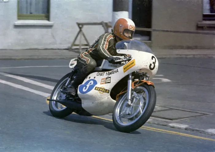 Framed Print : Derek Chatterton (Chat Yamaha) 1973 Junior TT Framed Print : Derek Chatterton (Chat Yamaha) 1973 Junior TT