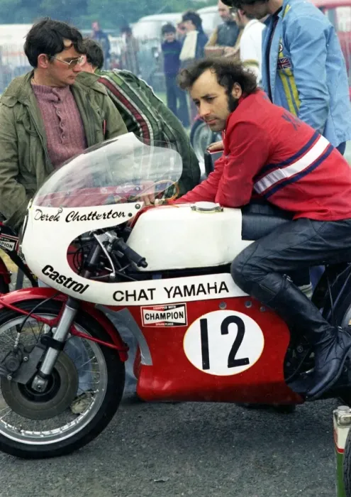 Framed Print : Derek Chatterton (Chat Yamaha) 1974 Formula 750 TT Framed Print : Derek Chatterton (Chat Yamaha) 1974 Formula 750 TT