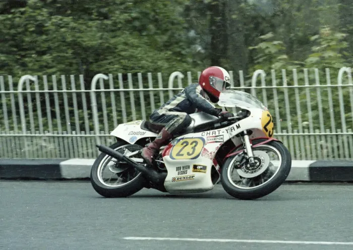 Framed Print : Derek Chatterton (Chat Yamaha) 1979 Senior TT Framed Print : Derek Chatterton (Chat Yamaha) 1979 Senior TT