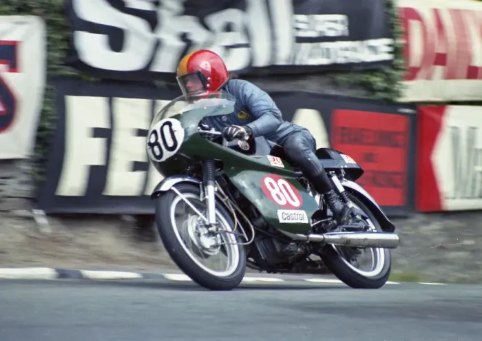 Framed Print : Derek Huxley (Honda) 1974 Production TT Framed Print : Derek Huxley (Honda) 1974 Production TT