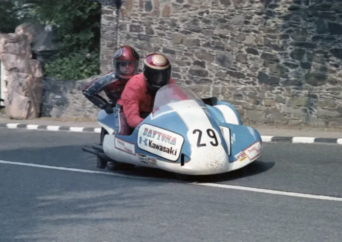 Framed Print : Derek Jones & Brian Ayres (Daytona Yamaha) 1978 Sidecar TT Framed Print : Derek Jones & Brian Ayres (Daytona Yamaha) 1978 Sidecar TT