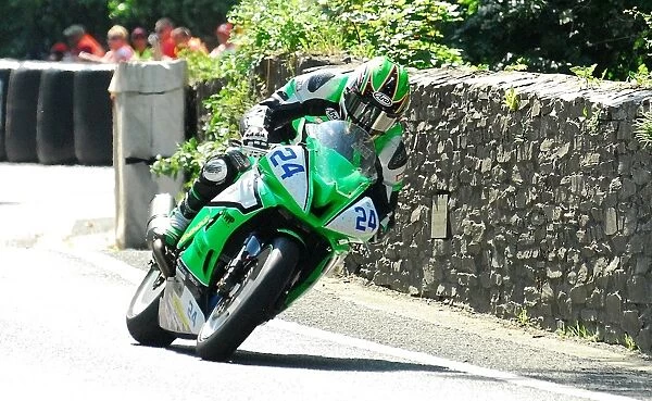 Derek McGee (Yamaha) 2016 Supersport 1 TT