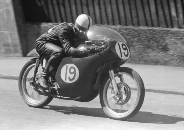 Framed Print : Derek Minter (REG) 1959 Lightweight TT Framed Print : Derek Minter (REG) 1959 Lightweight TT