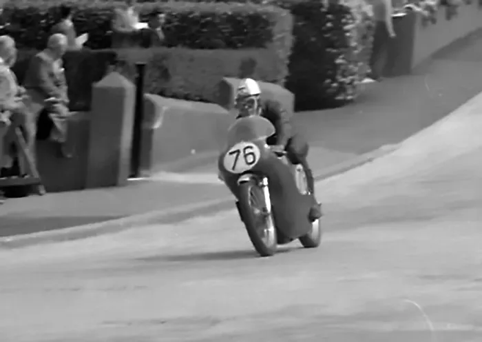 Framed Print : Derek Russell (Norton) on Bray Hill Framed Print : Derek Russell (Norton) on Bray Hill